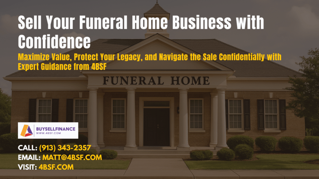  Sell Your Funeral Home in Eastern & Midwestern States