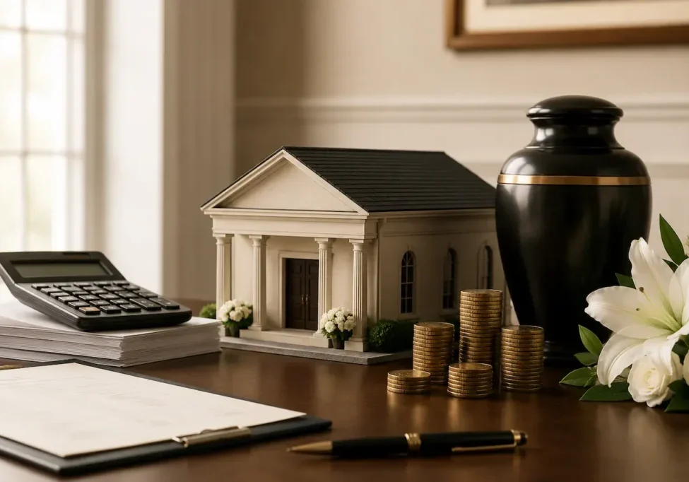 funeral home sale taxes